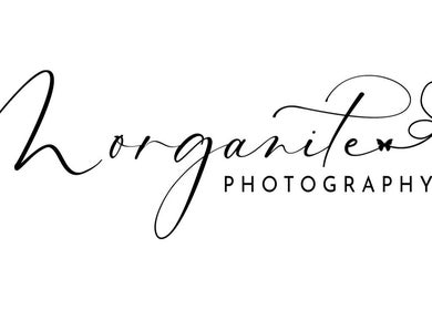 Morganite Photography logo featuring elegant font, located in Alberton, Gauteng, ZA.