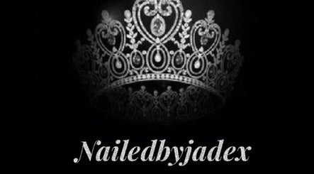 Elegant black and silver crown logo at Nailed by Jadexx, Dublin, County Dublin, IE.
