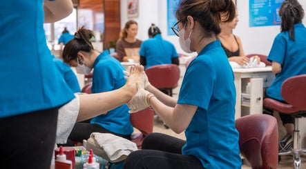 Professional foot treatment at Ease’s Nail and Beauty Caringbah in Caringbah, New South Wales, AU.