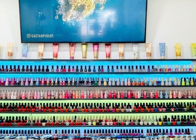 Extensive nail polish selection at Ease’s Nail and Beauty Caringbah, Caringbah, New South Wales, AU.