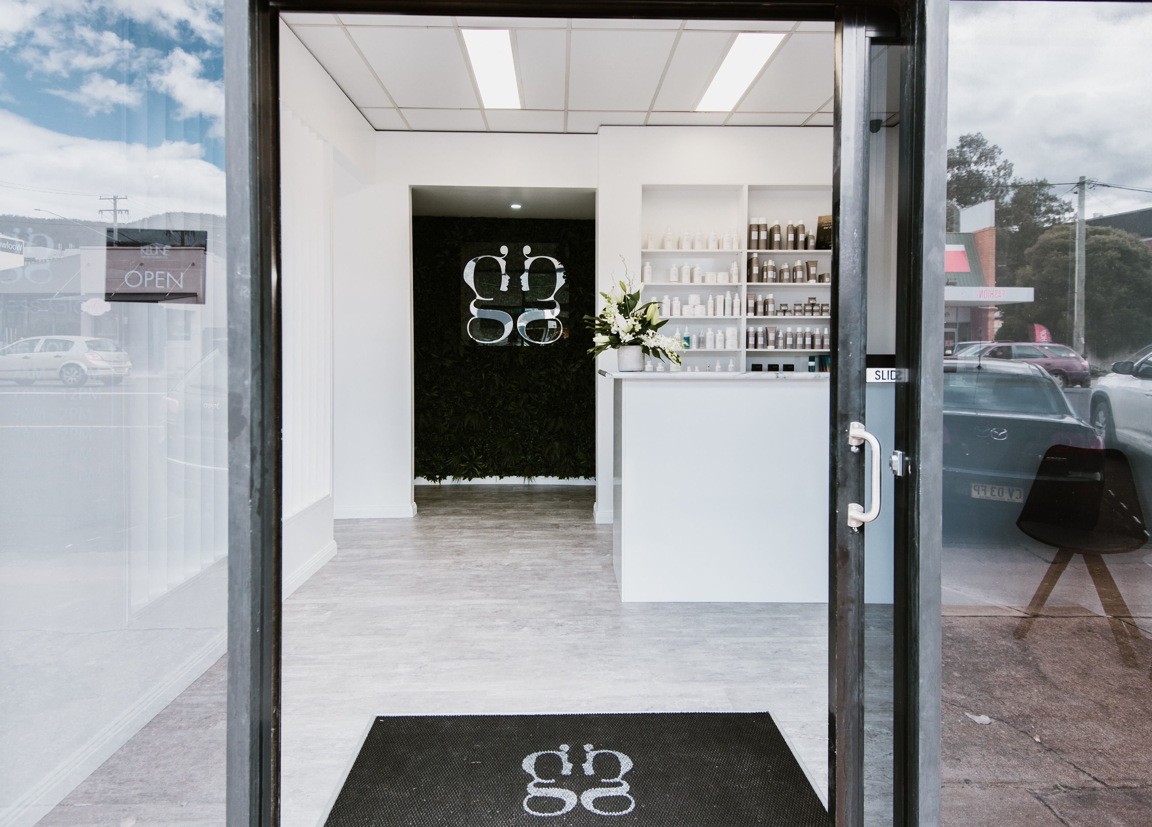 Entrance to Goddess Glow Tamworth, a serene beauty venue in Tamworth, New South Wales, AU.