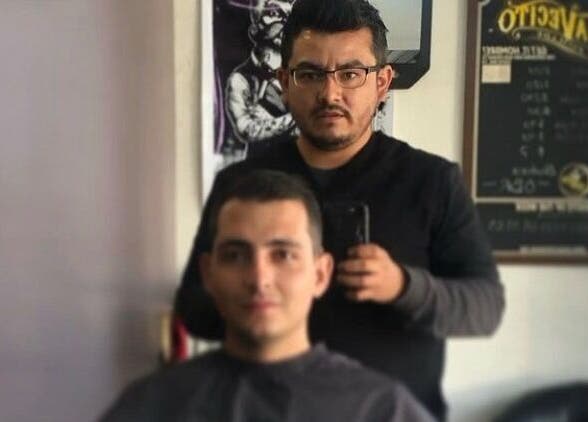 Vista interior de Barbería Obr en Santiago De Querétaro, Querétaro, MX, destacando un corte de cabello.