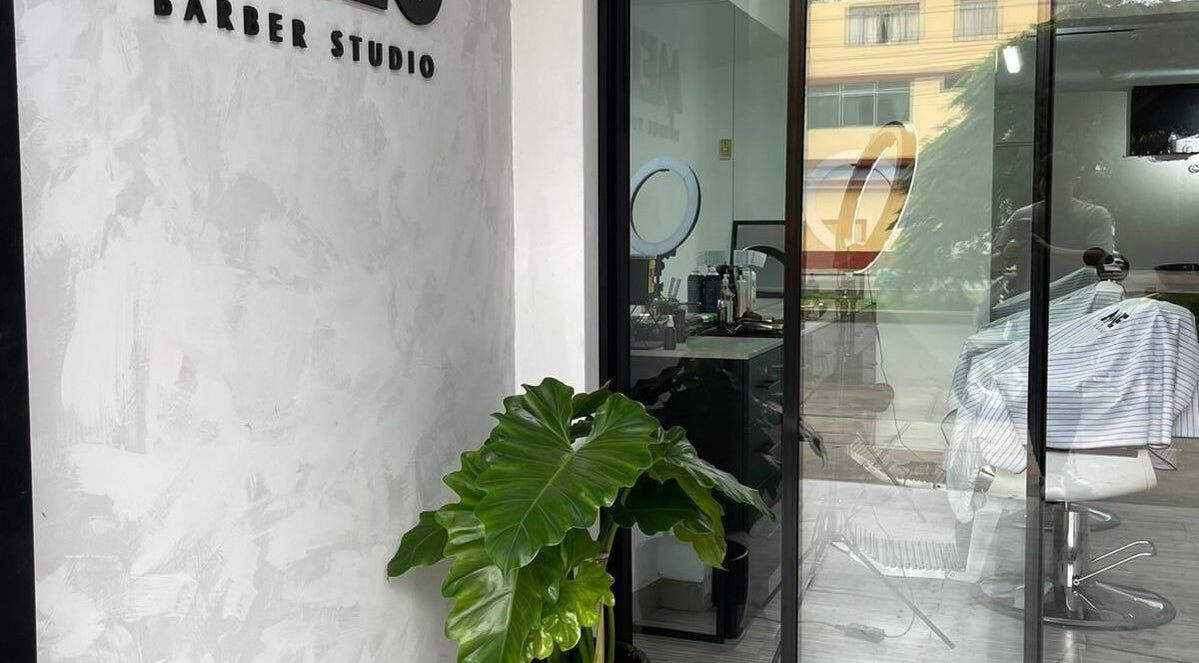 Vista de la entrada principal de Melo Barber Studio Miraflores en Miraflores, Provincia De Lima, PE.