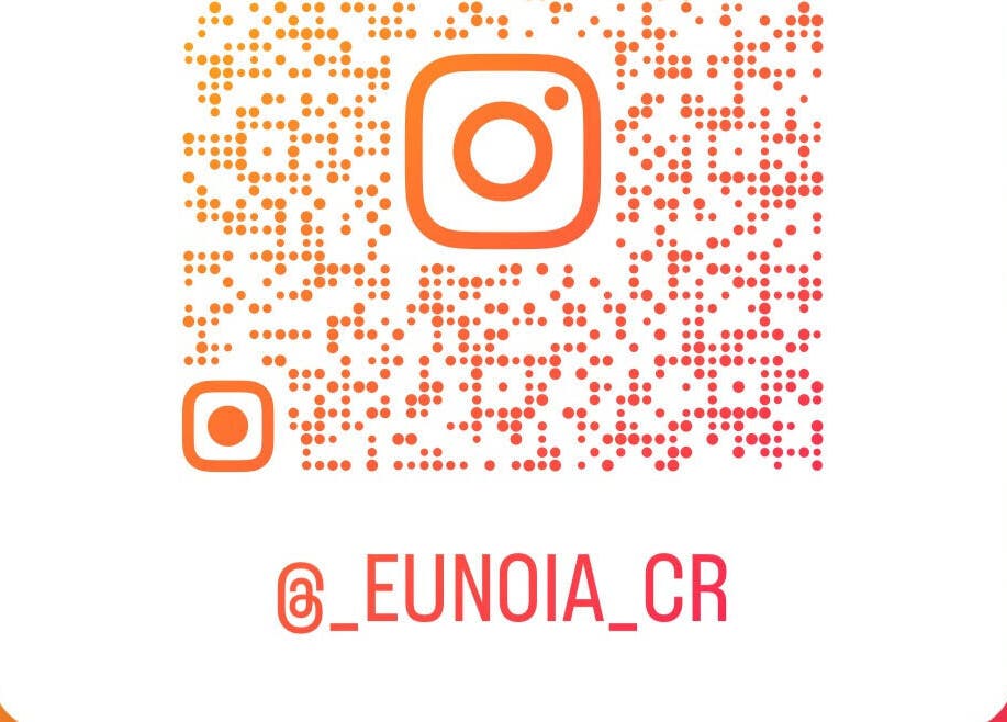 Código QR de Instagram de EUNOIA en Curridabat, San José, CR, para conectar con redes sociales.