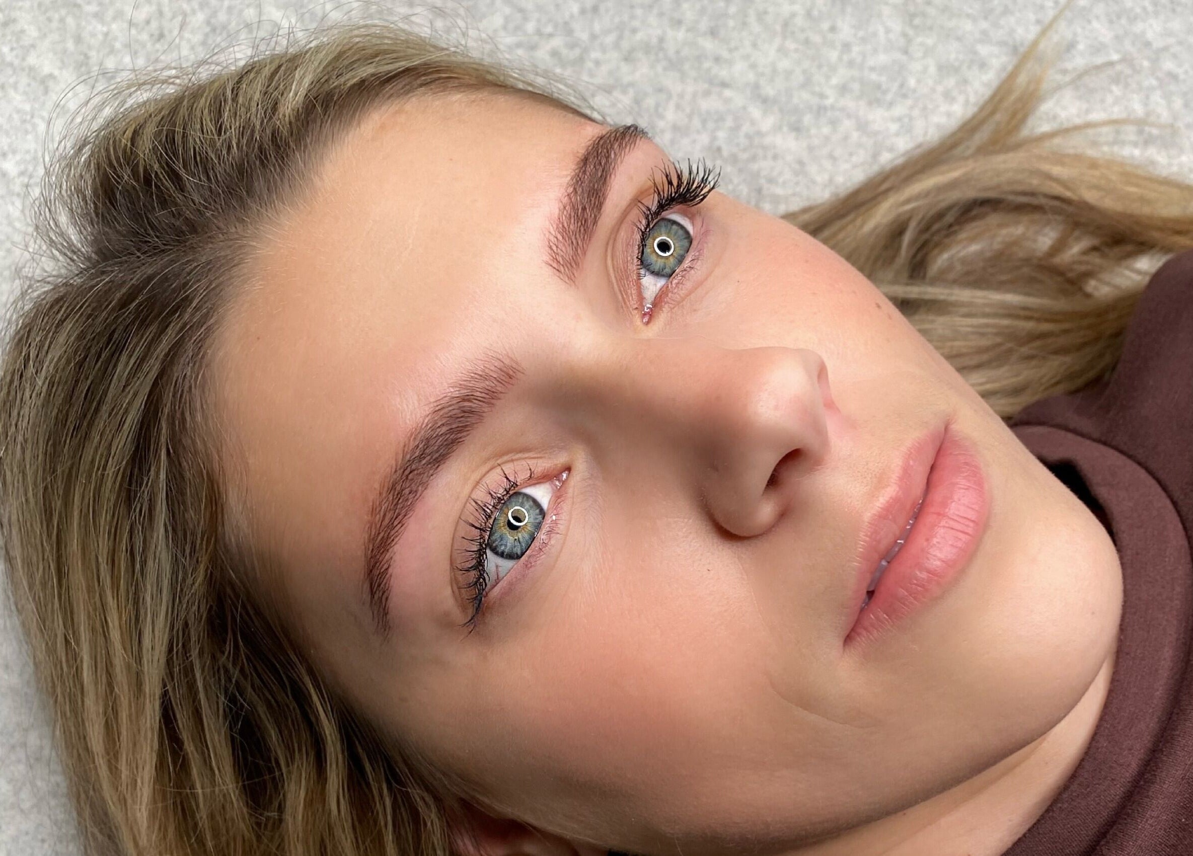 Perfectly styled brows and lashes at Ju Martins Beauty Studio, West End, Queensland, AU.