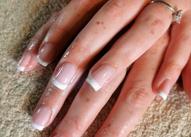 Fresh French manicure showcasing elegance at Galway, County Galway, County Galway, IE.