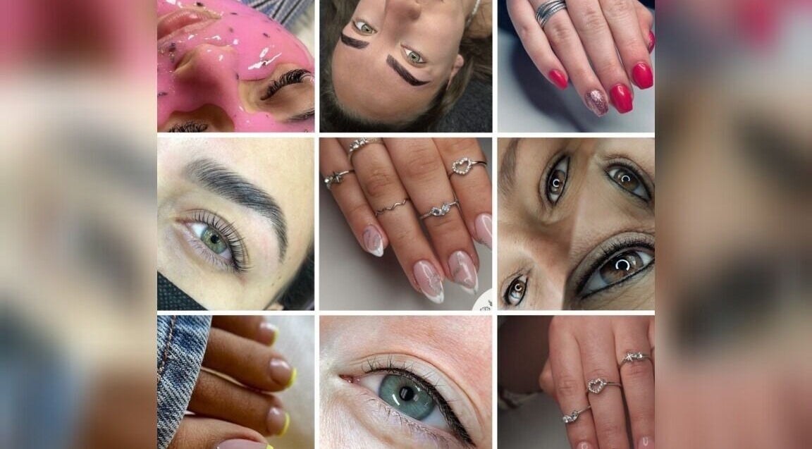 Collage of beauty treatments at Ladies First Beauty Clinic, Pretoria, Gauteng, ZA.