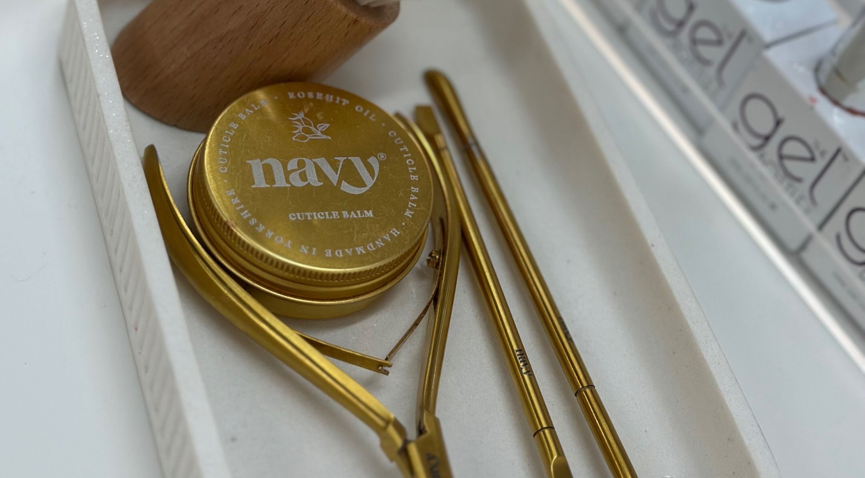 AP Beauty MK in Towcester, England, GB offers luxury manicure tools with cuticle balm.