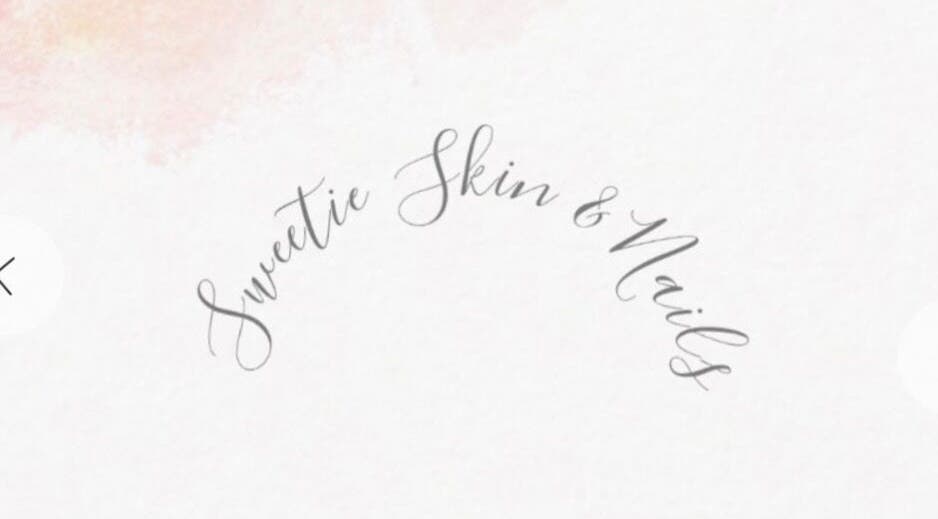 Elegant script logo of Sweetie Skin and Nails in Greeley, Colorado, US.