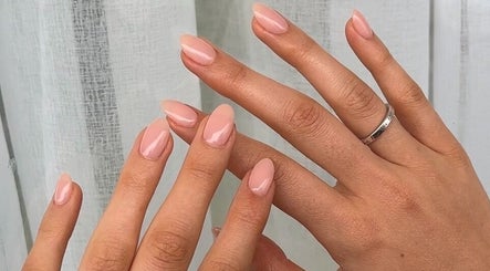 Beautiful nude nails at Saesha Nails and Beauty in Melbourne, Victoria, AU showcasing elegant style.