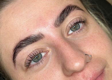 Beautifully shaped brows at By Emma Alice - VICARS CROSS (at The Blossom Clinic), Chester, England, GB.