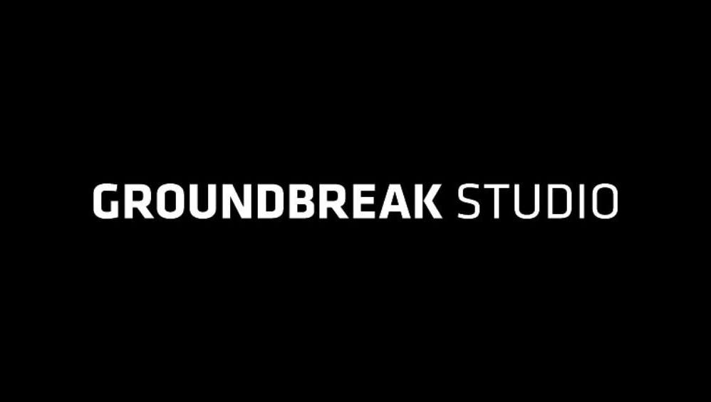 Groundbreak Studio logo in bold white text on a black background, located in Phillip, Australian Capital Territory, AU.