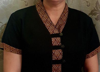 Tradicionális thai ruha Menta Thai Massage-Nyárliget, Sarród, HU területén.