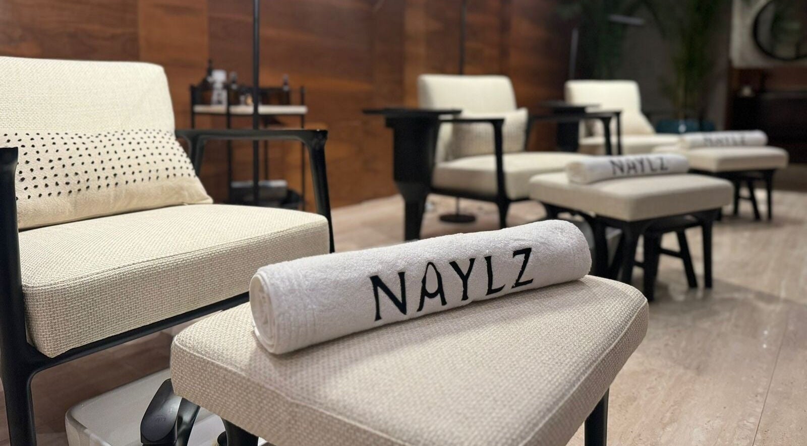 Luxurious seating at Naylz Spa I نيلز سبا, Riyadh, Riyadh Province, SA, showcasing comfort and elegance.