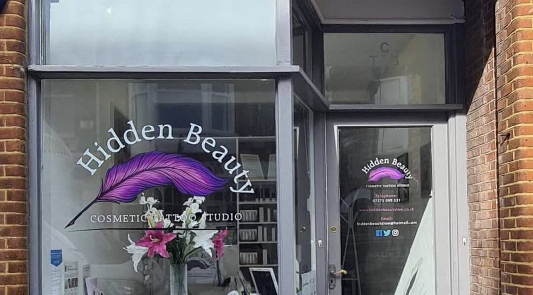 Front view of Bare Nailscessity @ Hidden Beauty in East Cowes, England, GB, showcasing its welcoming entrance.