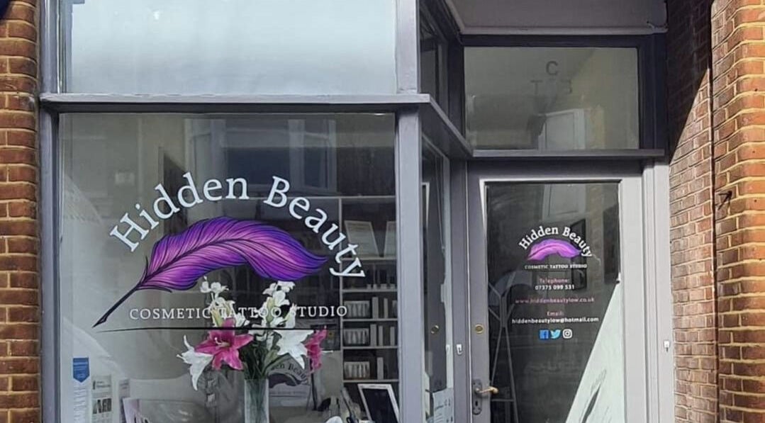 Front view of Bare Nailscessity @ Hidden Beauty in East Cowes, England, GB, showcasing its welcoming entrance.