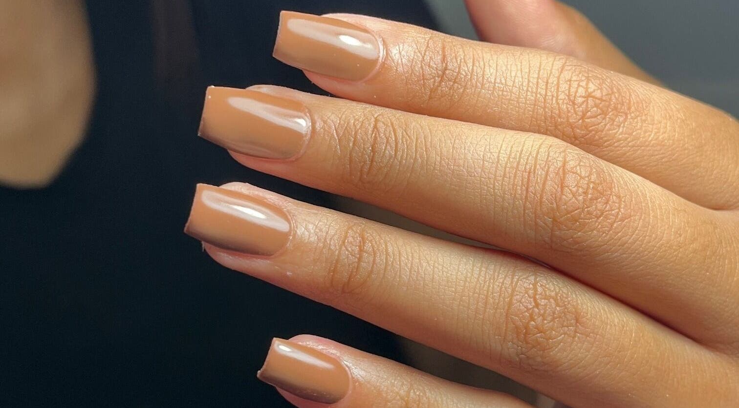 Elegant beige manicure at Nailvault by Chels, Cape Town, Western Cape, ZA. Perfect nail art for any occasion.