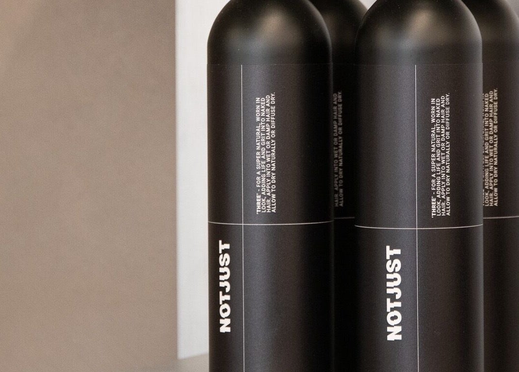 NOTJUST - Stockport - The Underbanks luxury bottles in Stockport, England, GB display stylish packaging.