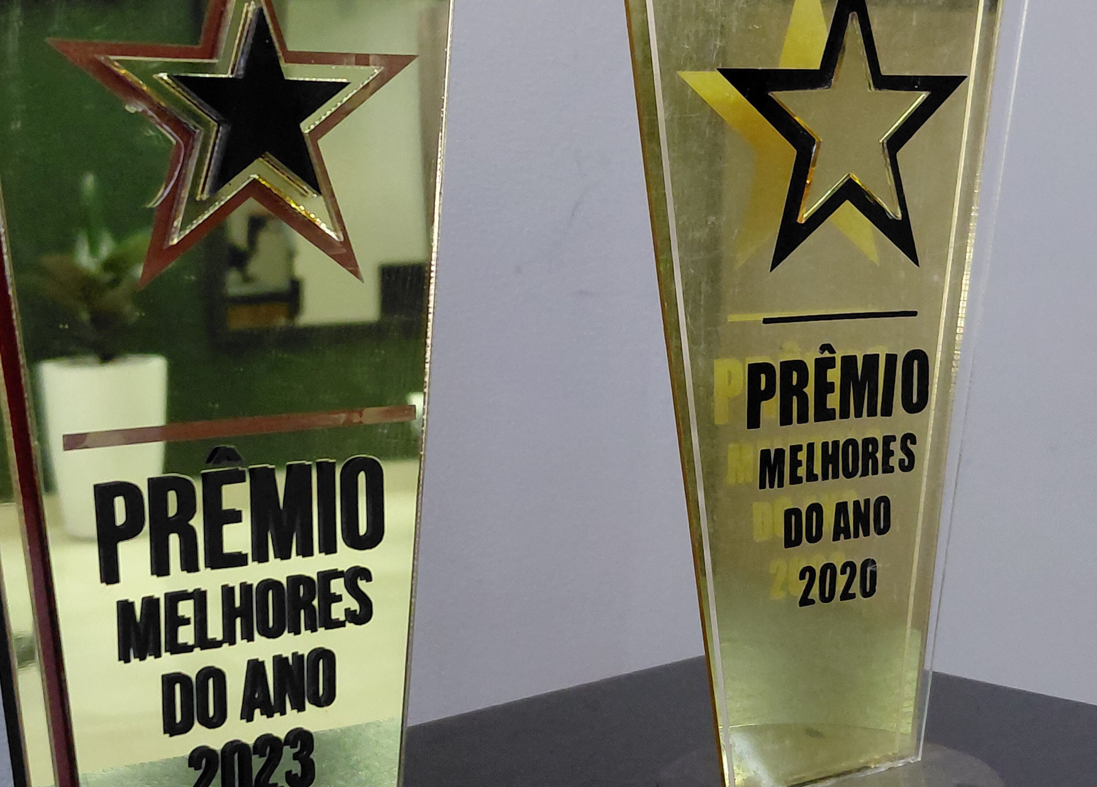 Troféus 'Melhores do Ano' na LS Barbearia, Bahia, Bahia, BR.