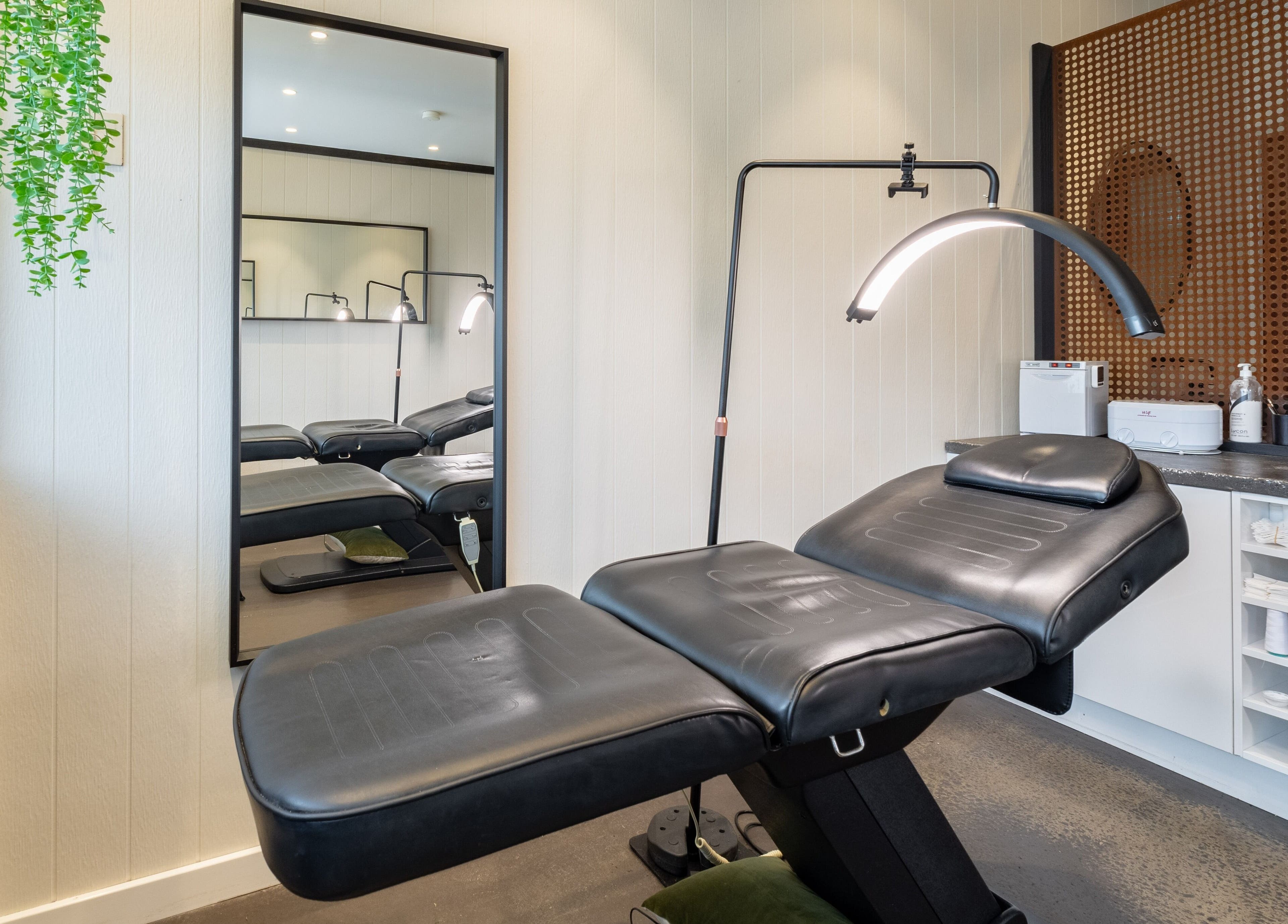Modern treatment room at Honey Tusk Eyebrow Studios - Freshwater, New South Wales, AU, featuring sleek design.