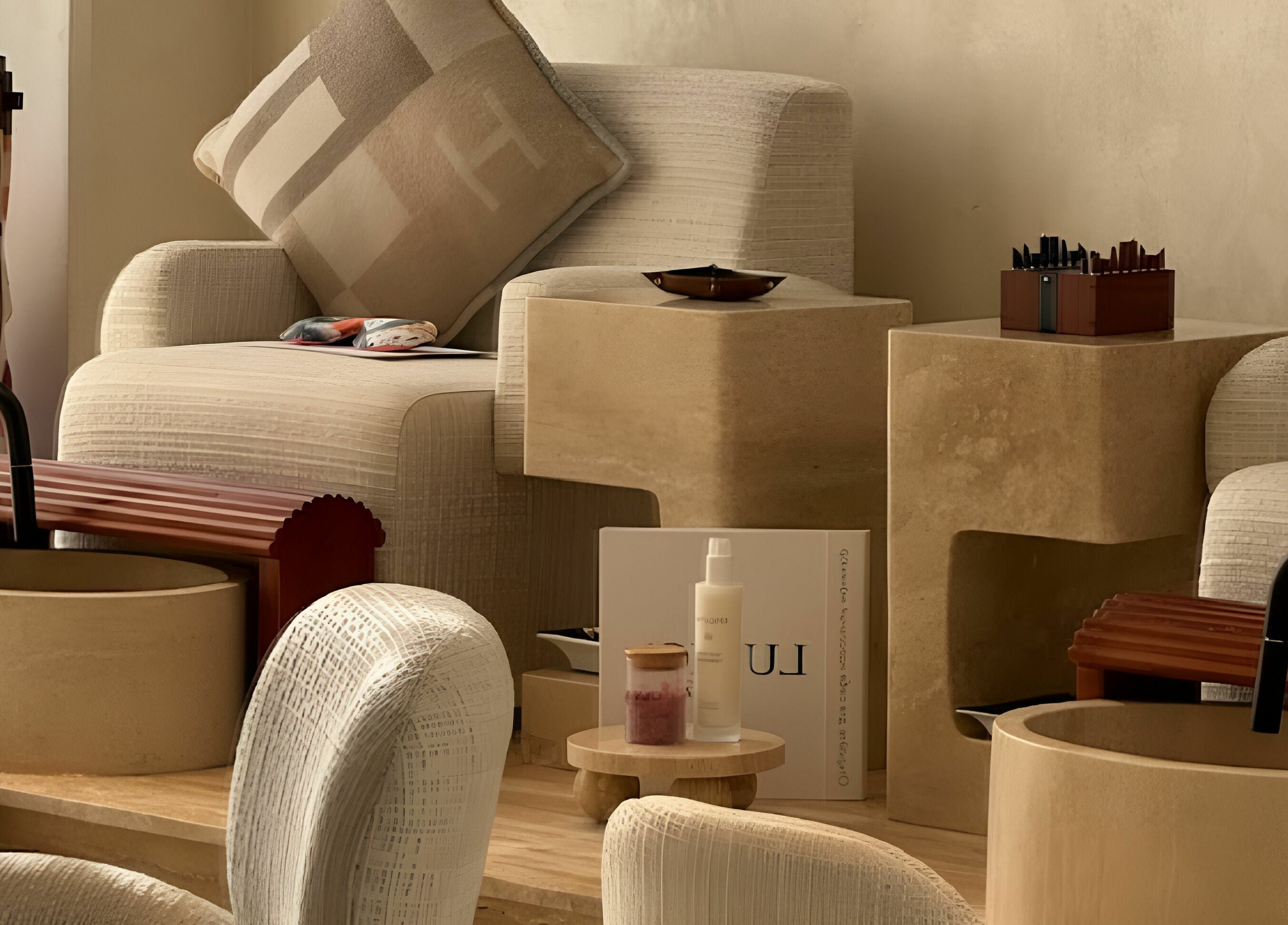 Luxurious pedicure stations at GAARA SPA, Doha, Doha Municipality, QA offer comfort and elegance.