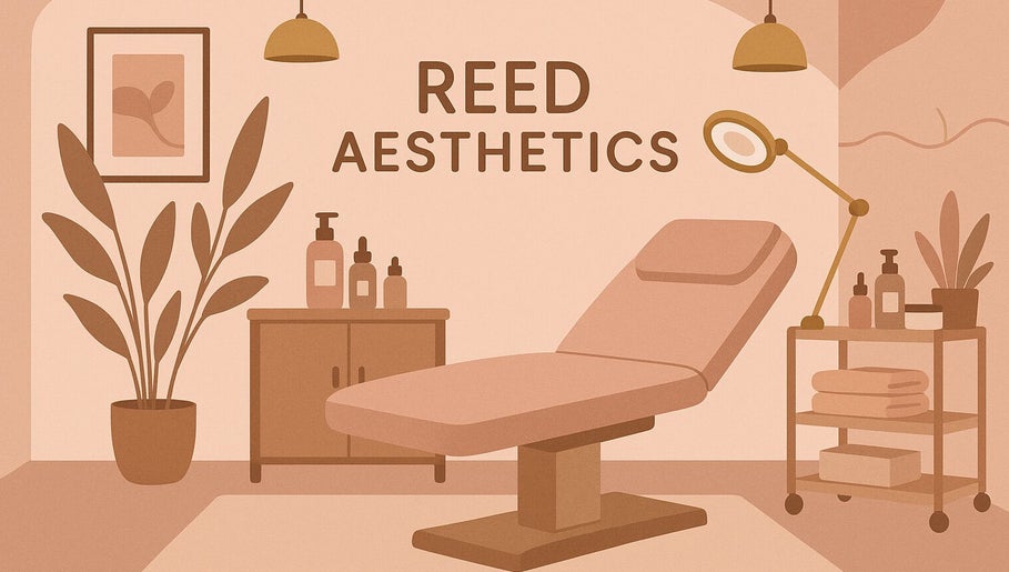 Elegant spa room at Reed Aesthetics LDN, London, England, GB, featuring a treatment bed and soothing decor.