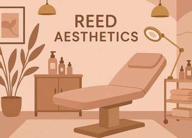 Elegant spa room at Reed Aesthetics LDN, London, England, GB, featuring a treatment bed and soothing decor.