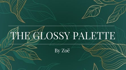 Elegant green backdrop with gold leaves for The Glossy Palette in Cape Town, Western Cape, ZA.