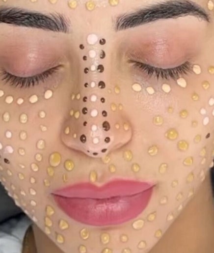Facial treatment with beauty dots at Dermal Glowz, Punchbowl, New South Wales, AU.