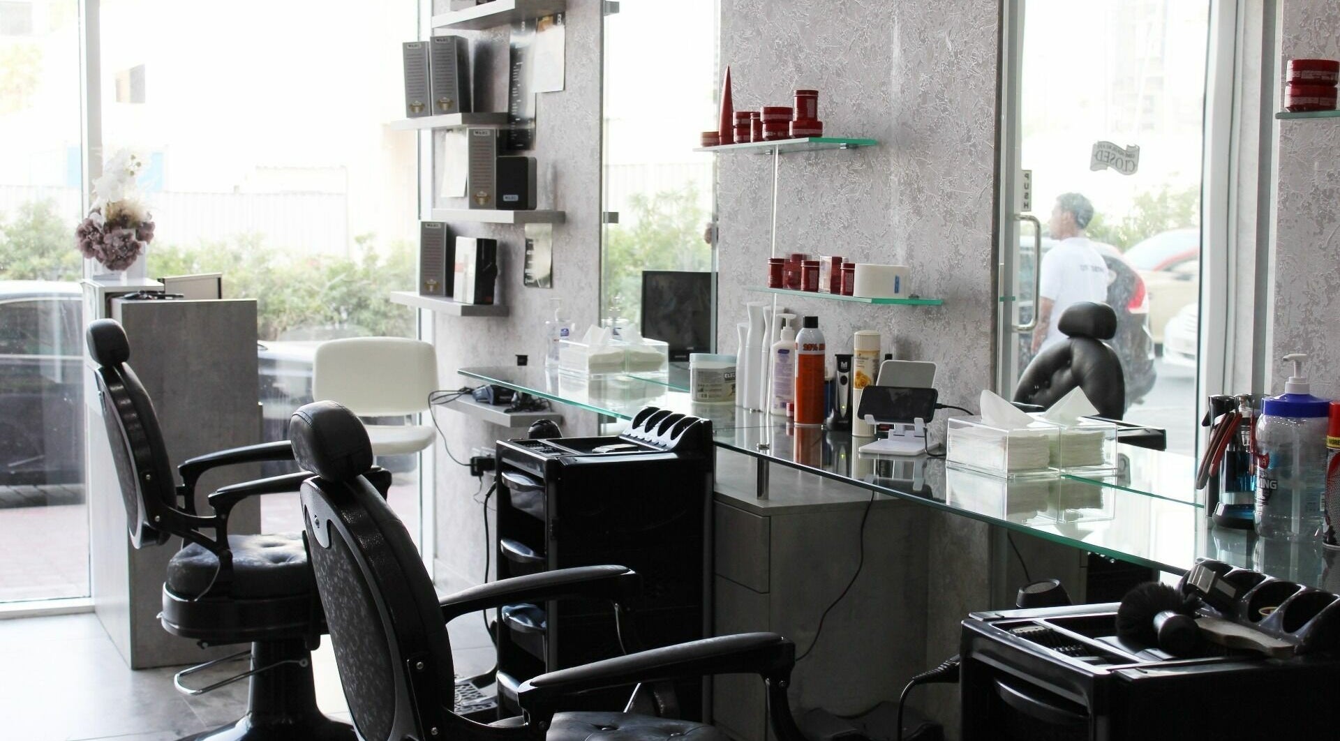 Barber Bro Gents Salon in Dubai, AE offers a stylish and modern setup for a premium grooming experience.
