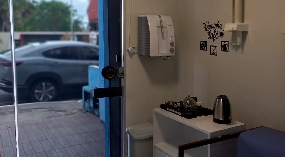 Canto do café acolhedor em Litoral Pés Podologia Integrada, Bahia, Bahia, BR.