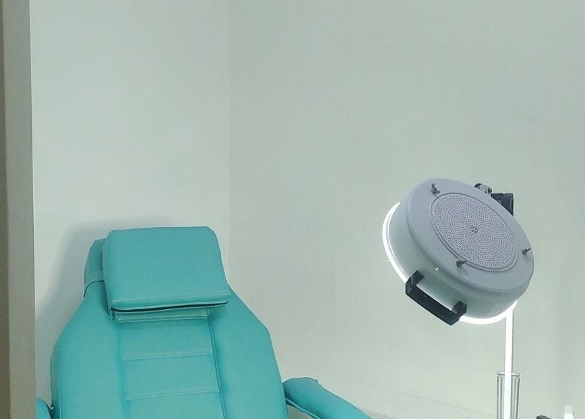 Poltrona de podologia na Litoral Pés Podologia Integrada, em Bahia, Bahia, BR.