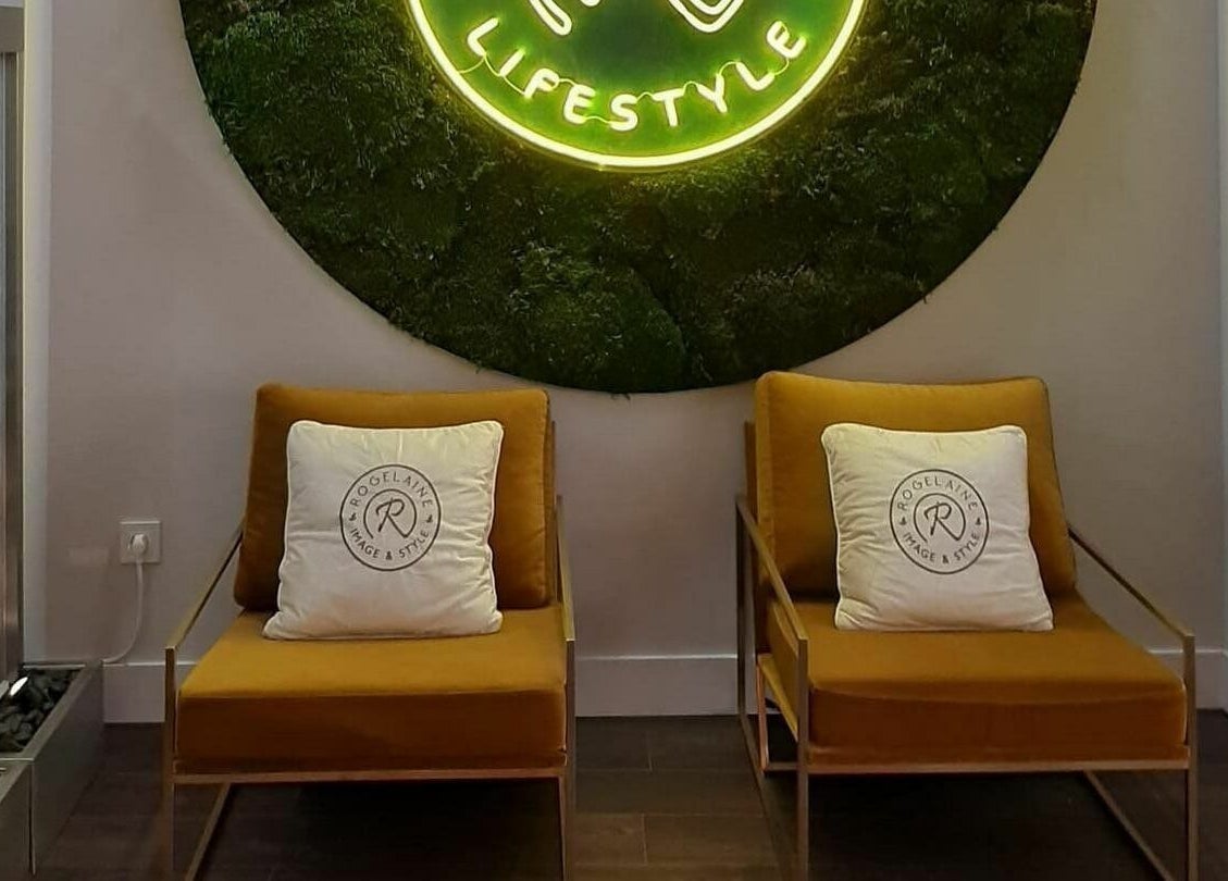 Zona de relajación en Rogelaine Imagen - Las Tablas, Madrid, Comunidad De Madrid, ES.