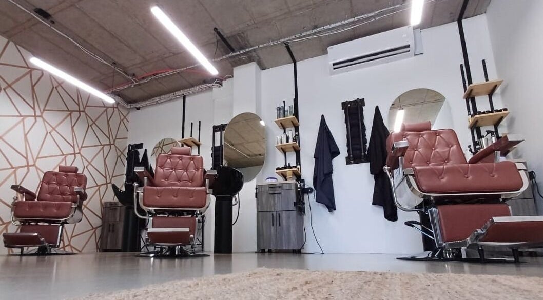 Modern salon interior with stylish chairs at Head Office, Cape Town, Western Cape, ZA.