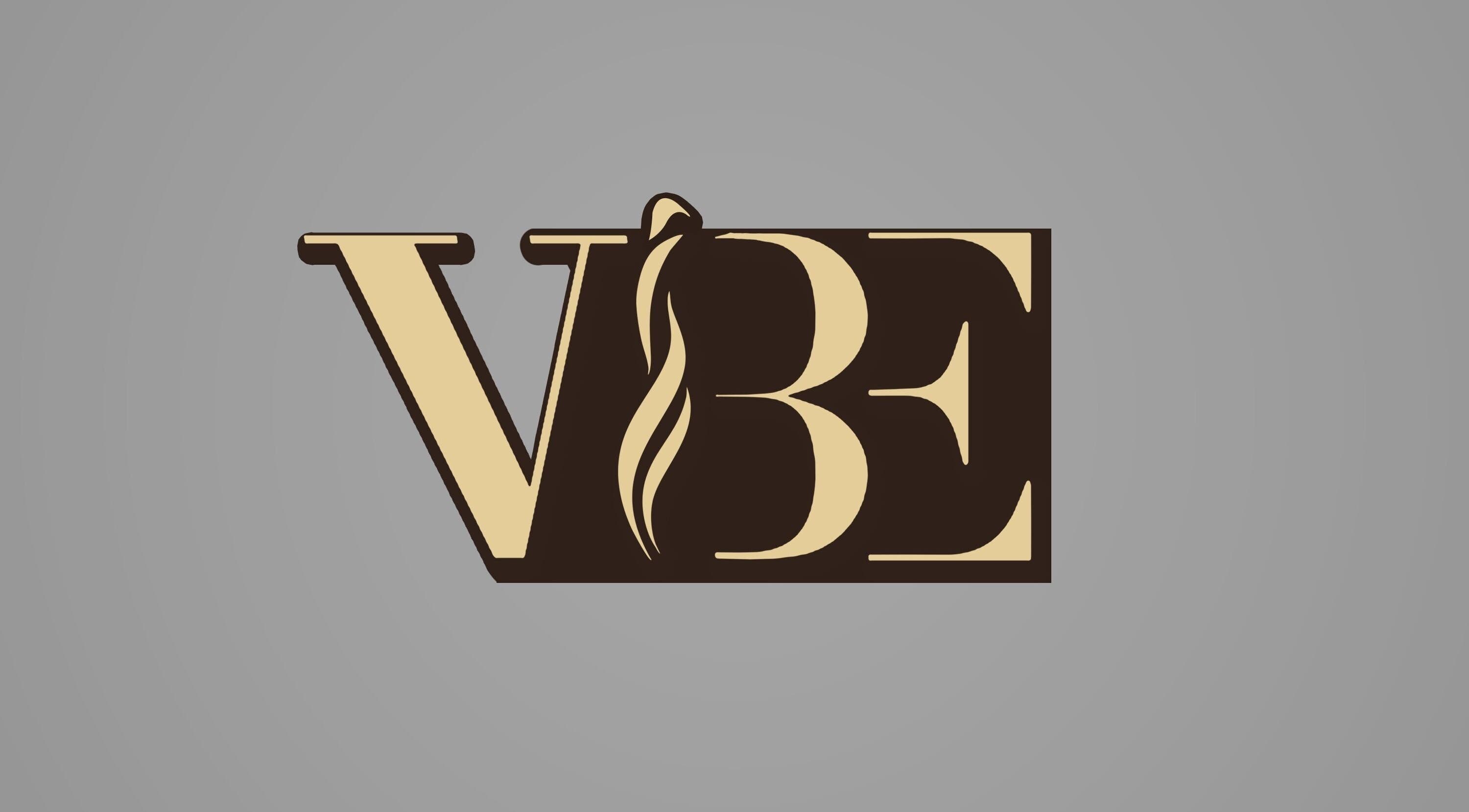 Logotipo elegante de VIBE SALON en Villa Ballester, Provincia De Buenos Aires, AR.