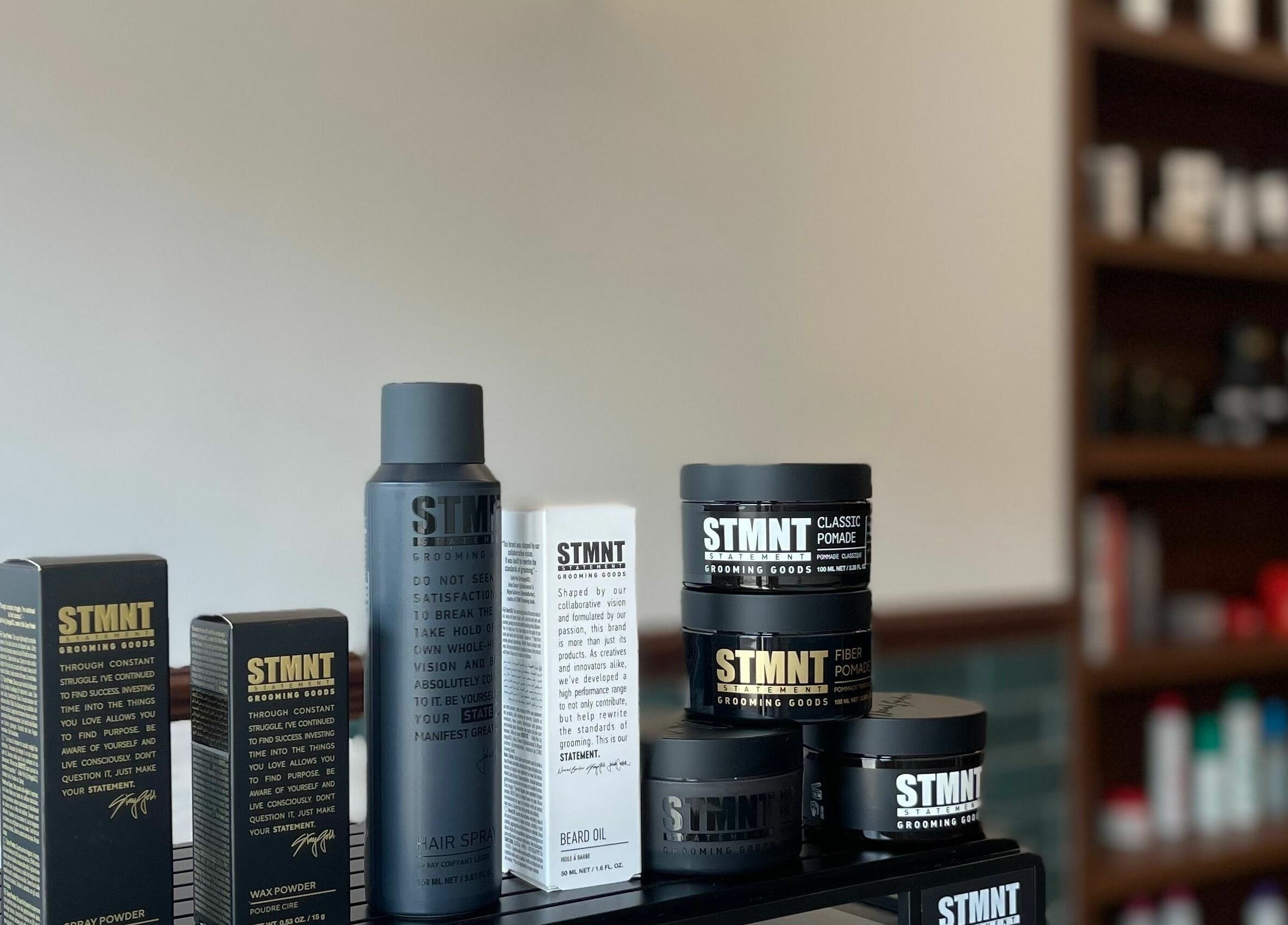 Premium grooming products at The Barber Hub Gents on LLC, Dubai, Dubai, AE enhance your style experience.