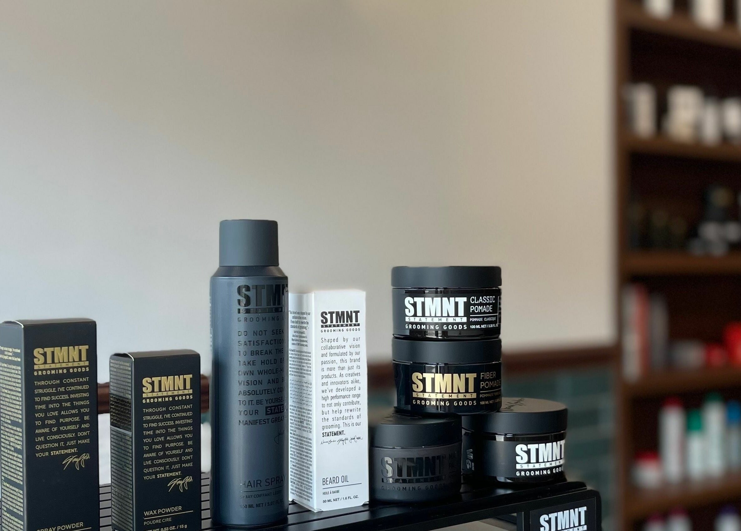 Premium grooming products at The Barber Hub Gents on LLC, Dubai, Dubai, AE enhance your style experience.