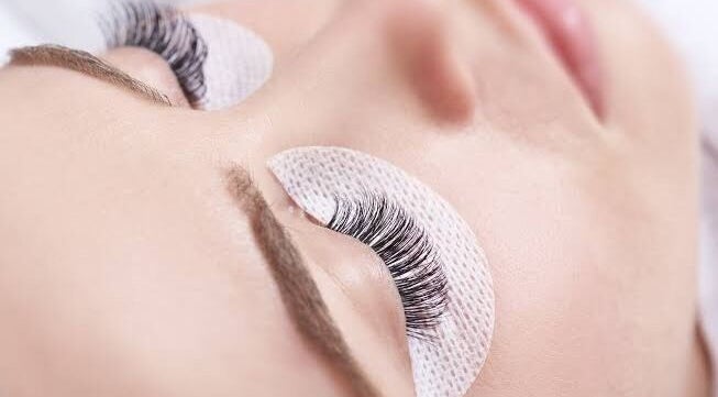 Eyelash extension at Maddy's Beauty and Brow Bar, Long Jetty, New South Wales, AU.
