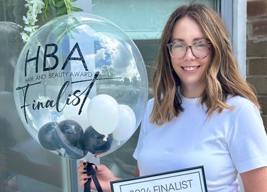 Bespoke Beauty & Skincare in Baildon, England celebrates Hair and Beauty Award finalist achievement.