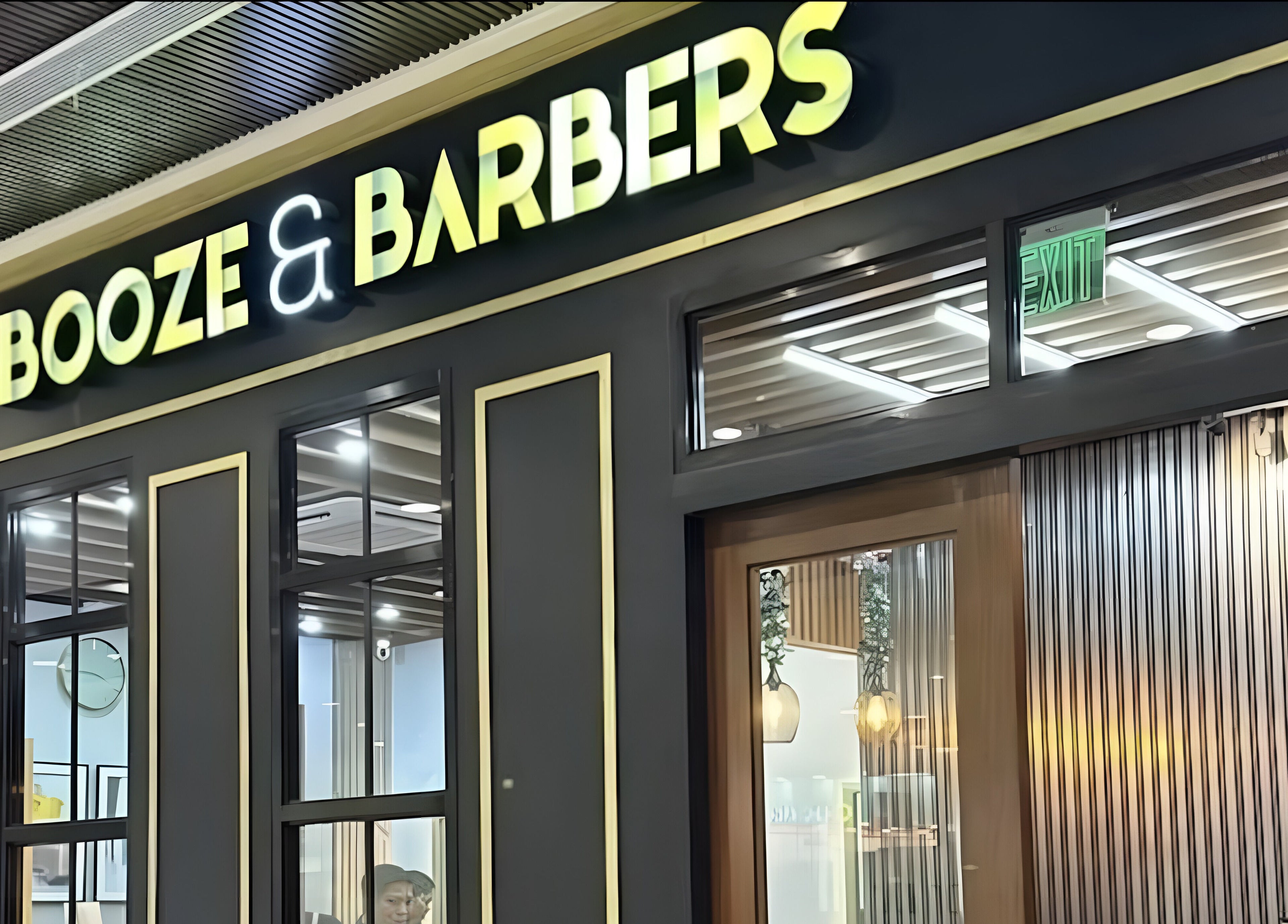 Booze & Barbers at La Union - Robinsons Place Mall, San Fernando, Ilocos Region, PH - modern exterior design.