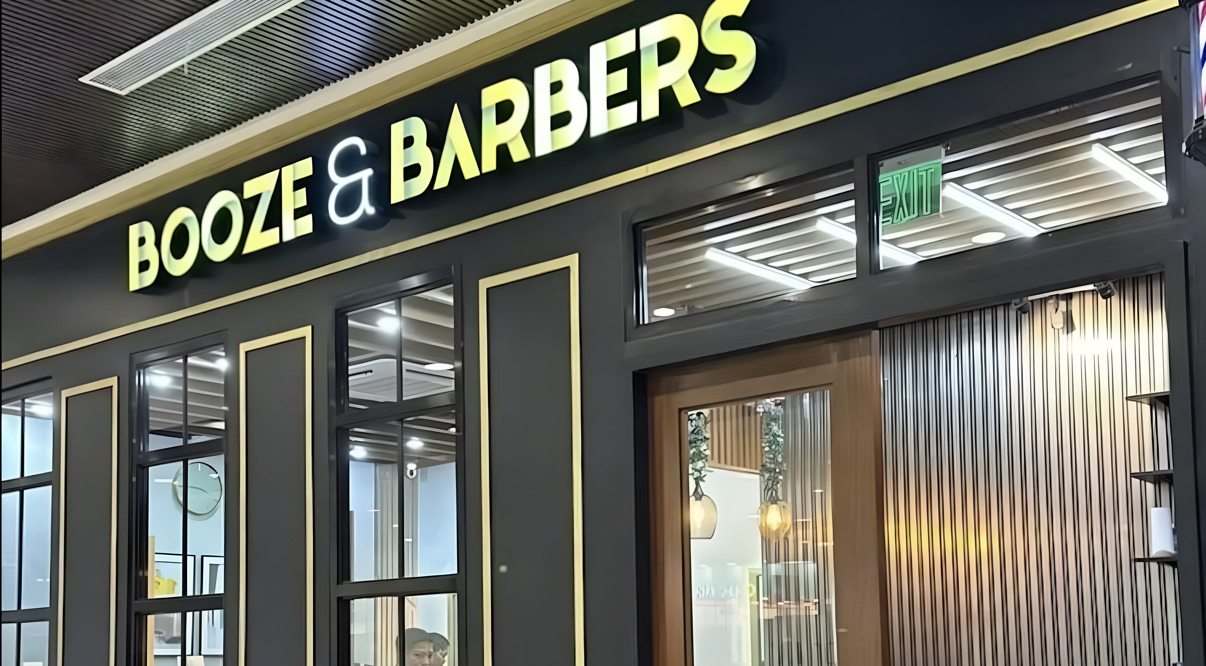 Booze & Barbers at La Union - Robinsons Place Mall, San Fernando, Ilocos Region, PH - modern exterior design.
