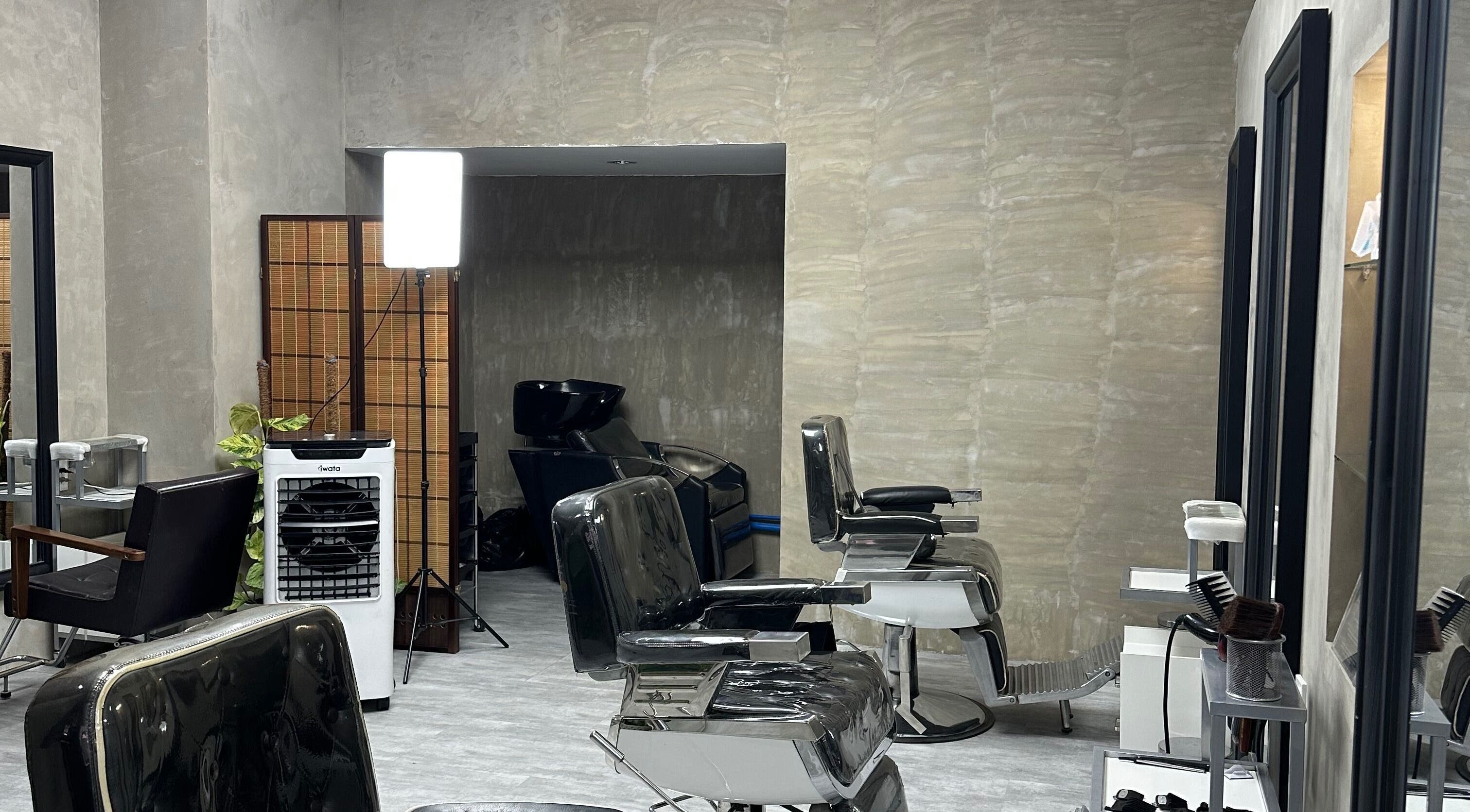 Modern salon chairs and mirrors at La Trinidad Branch, La Trinidad, Benguet, PH.