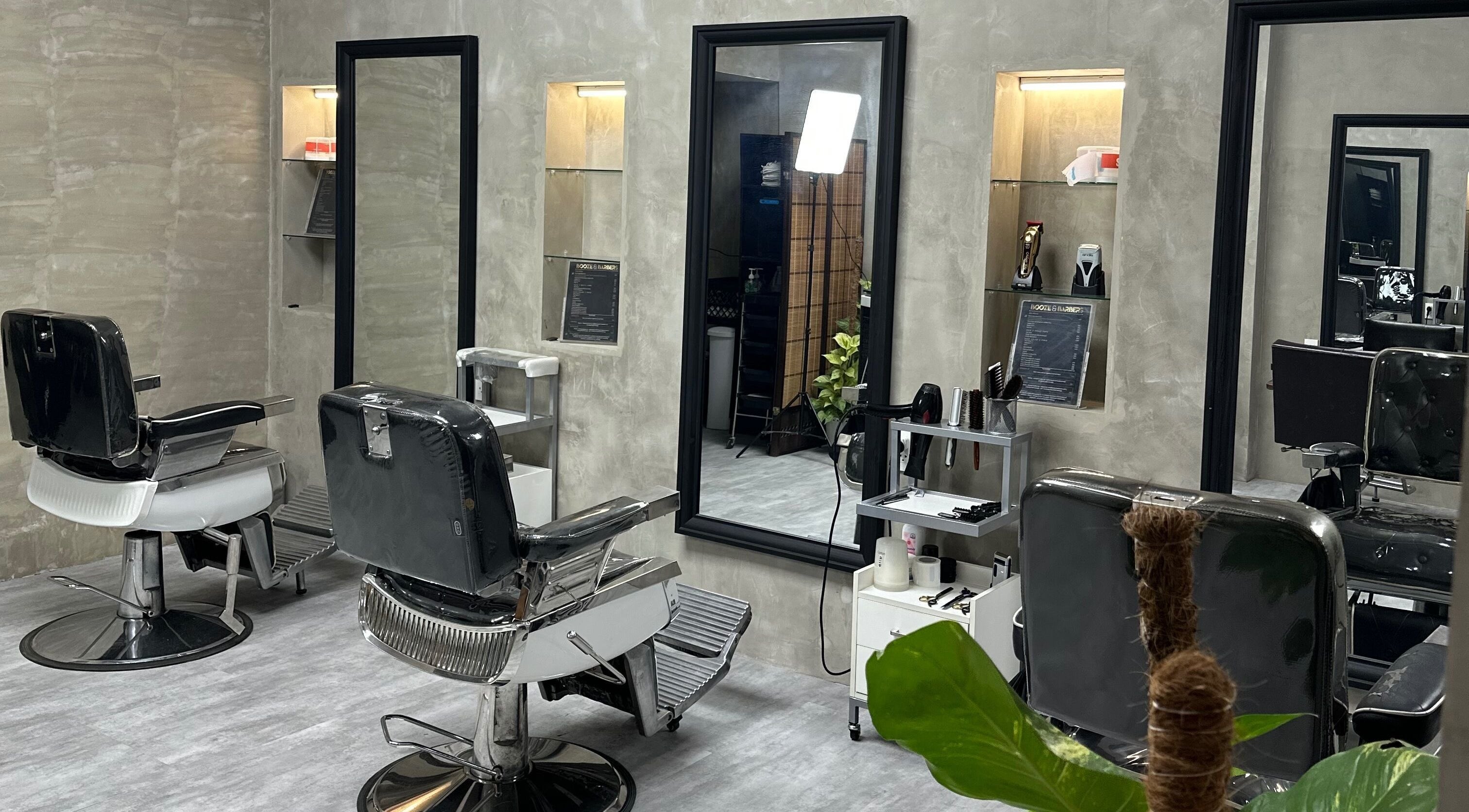 Modern salon chairs and mirrors at La Trinidad Branch, La Trinidad, Benguet, PH.