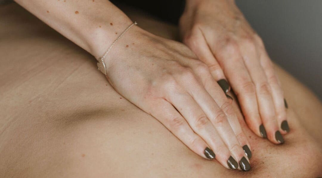 Massage therapy session at Beauty by Abbi, Grimsby, England, GB, showcasing relaxation techniques.