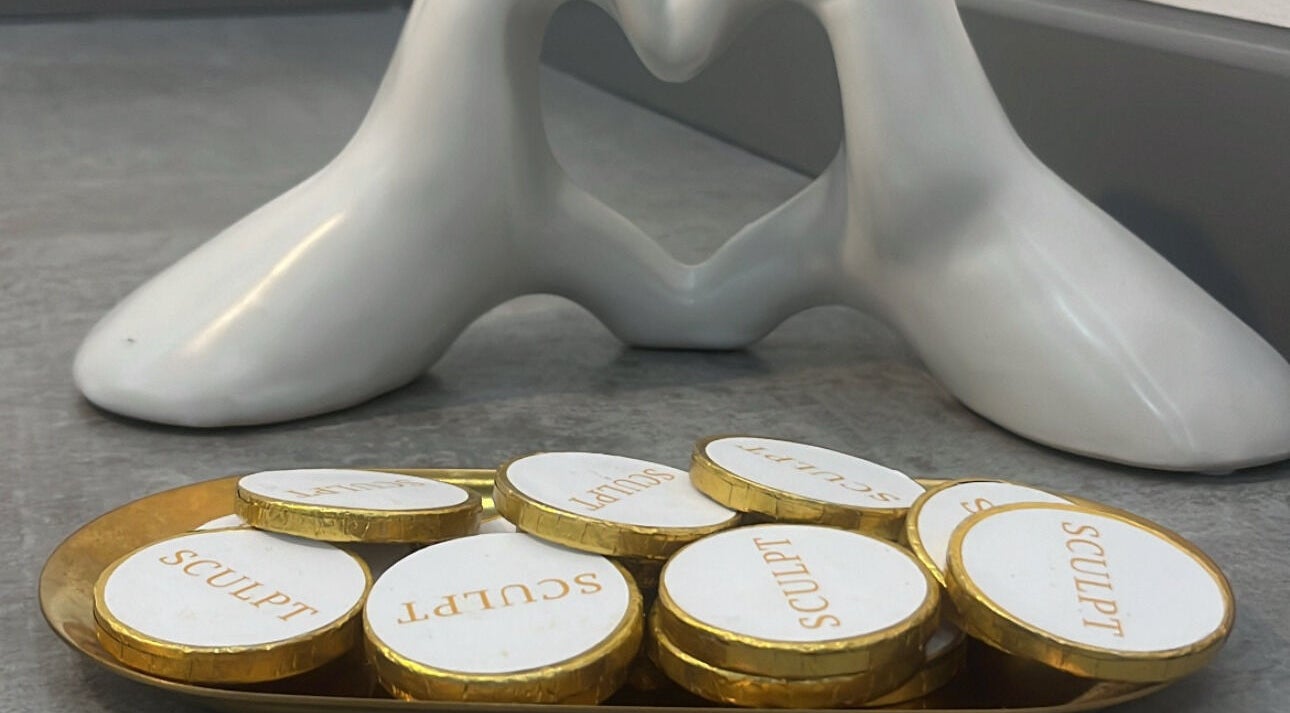 Elegant decor and branded treats at Sculpt at Cleckheaton, Cleckheaton, England, GB.