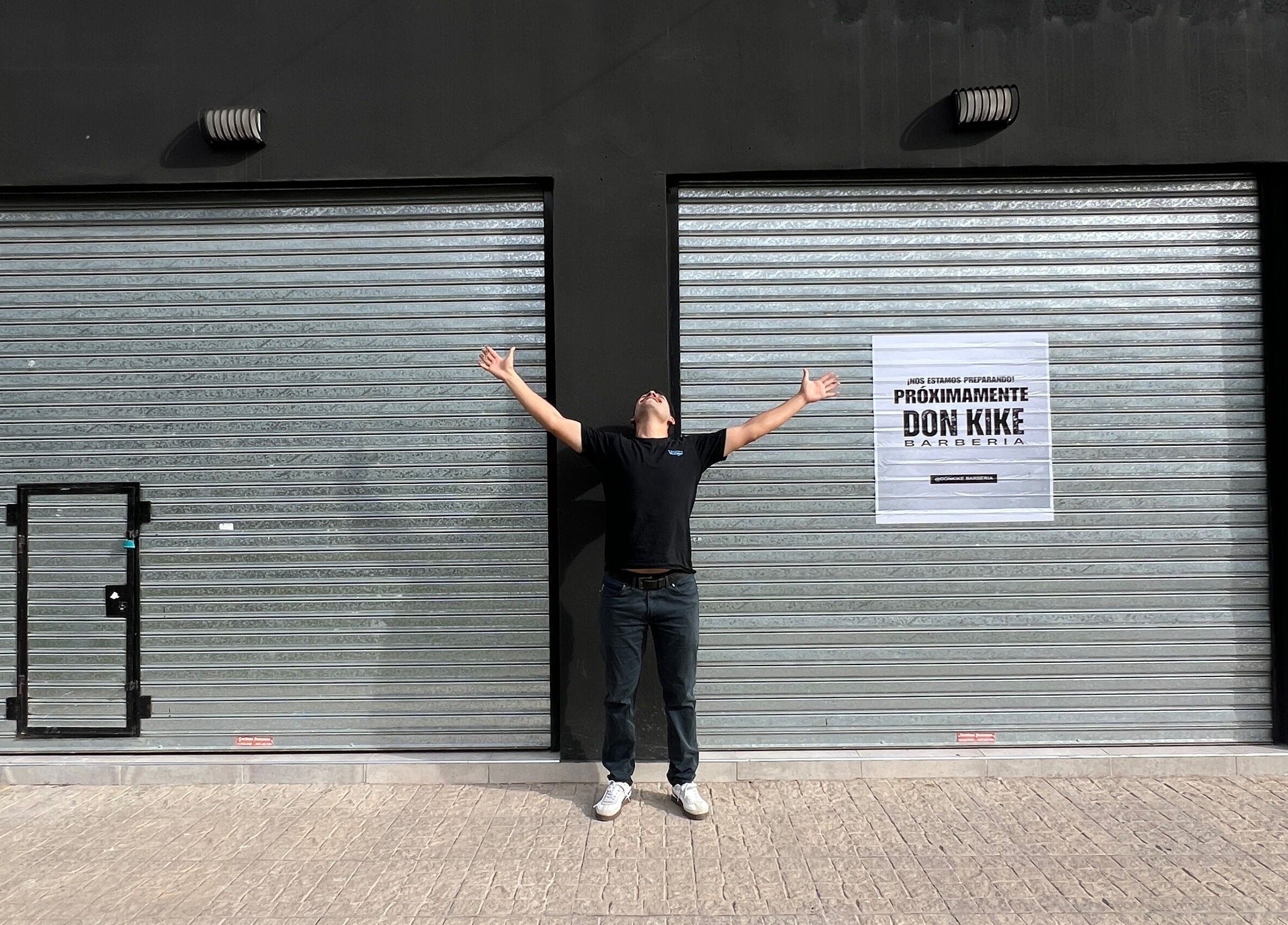 Exterior de Don Kike - Fco. Alvarez con aviso de próxima apertura en Francisco Alvarez, Provincia De Buenos Aires, AR.