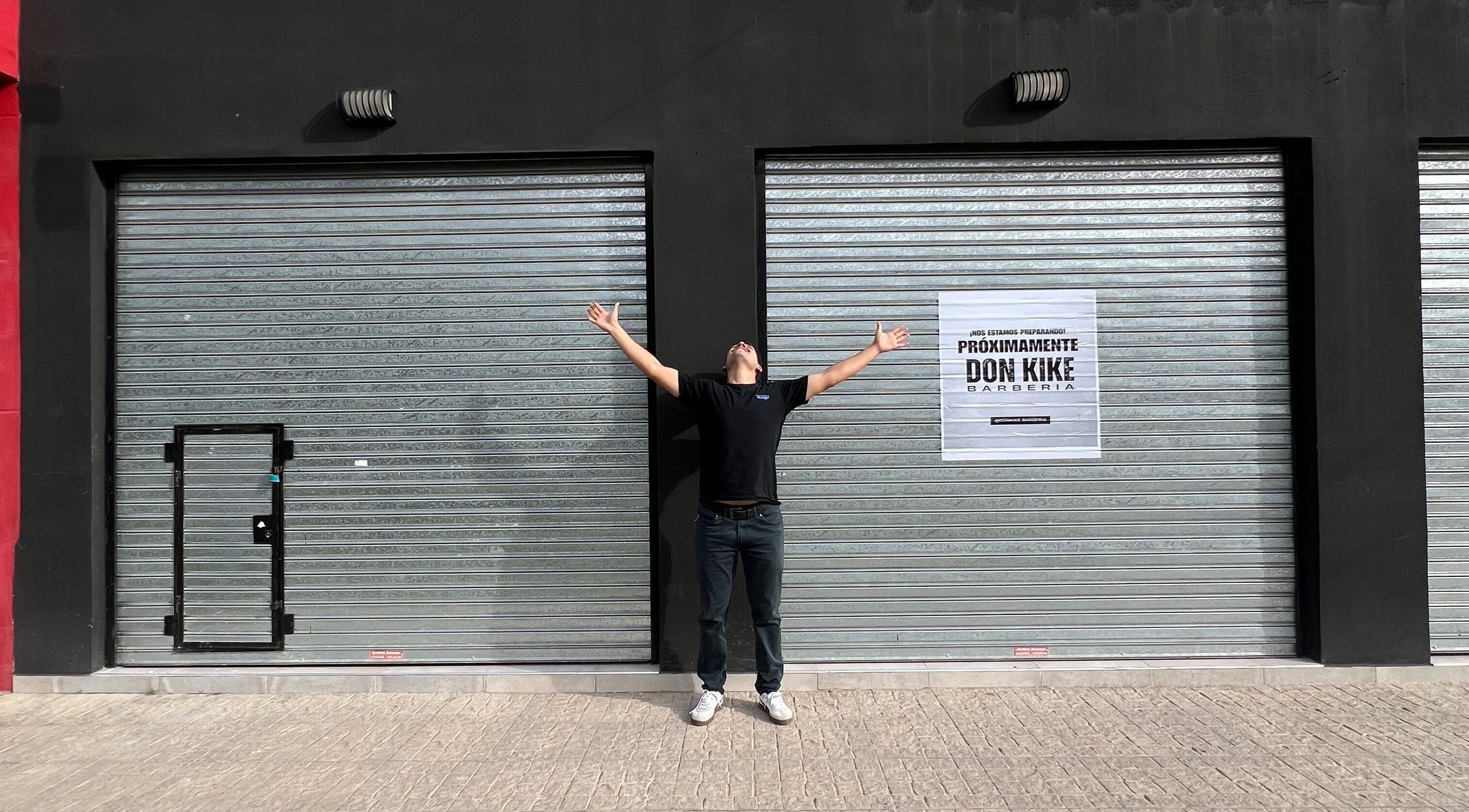 Exterior de Don Kike - Fco. Alvarez con aviso de próxima apertura en Francisco Alvarez, Provincia De Buenos Aires, AR.