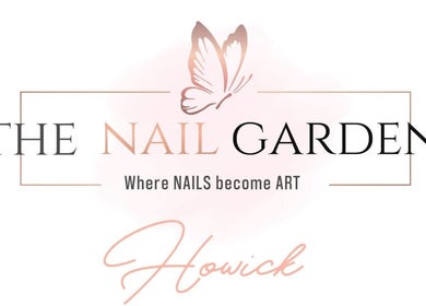 The Nail Garden - Howick logo in soft pink tones, Howick, Kwazulu-natal, ZA.