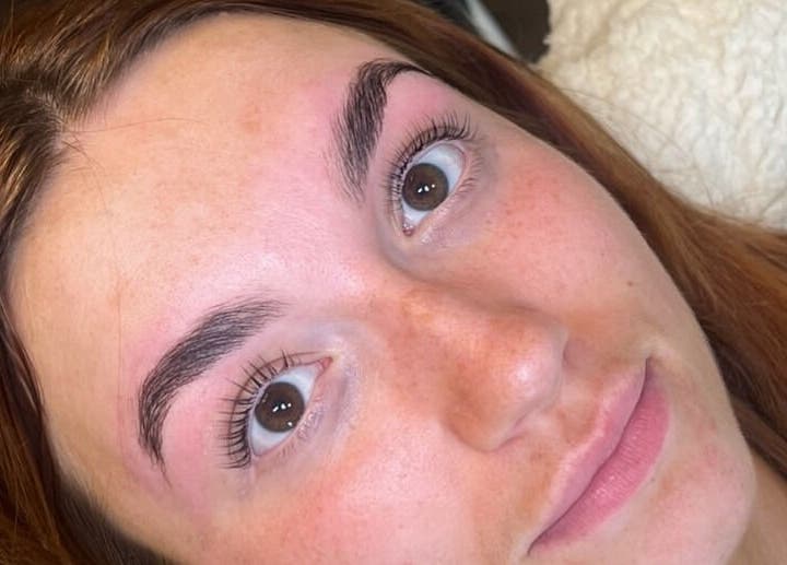 Beautifully groomed eyebrows at Pembroke - By Ami / What The Fluff, Pembroke, Wales, GB.