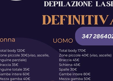Offerte di depilazione laser da BE ONE Centro Estetico, Catania, Sicilia, IT per uomo e donna.